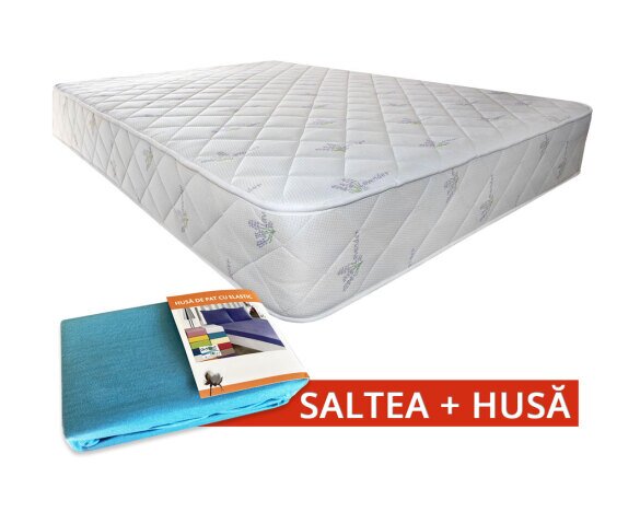 Set Saltea Spectral SuperOrtopedica Ultra 1400x2000 + Husa cu elastic