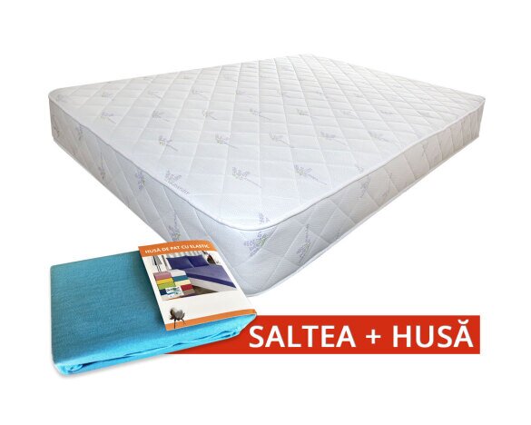 Set Saltea Spectral SuperOrtopedica Ultra 1400x2000 + Husa cu elastic