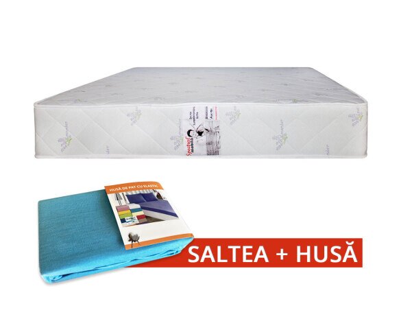 Set Saltea Spectral SuperOrtopedica Ultra 1400x2000 + Husa cu elastic